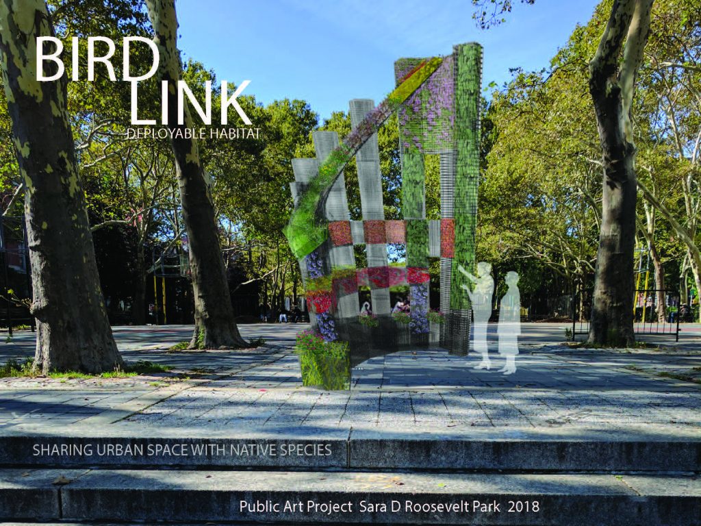 BIRDLINK installation Sara Roosevelt Park 2018